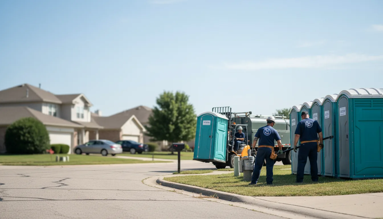 Porta Potty Rental in Manvel, TX near me